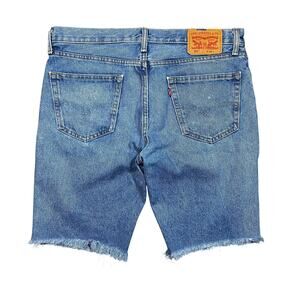Levi’s 511 Raw Hem Denim Jean Shorts 34 Waist 10 Inseam